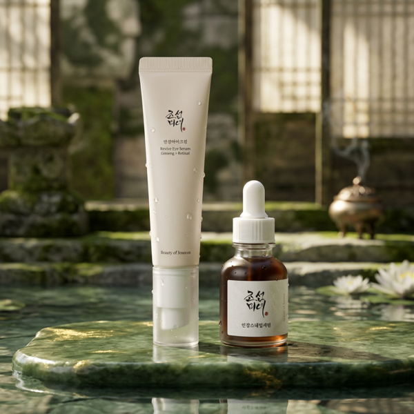 Beauty of Joseon Revive Eye Cream Ginseng + Retinal 30ml + Revive Serum Ginseng + Snail Mucin 30ml Set