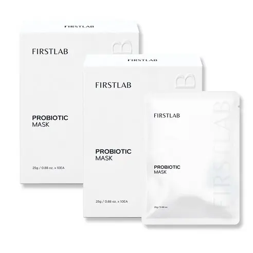 FIRSTLAB Probiotic Mask Season4 - 10 Sheets+10Sheets -  Instant Whitening & Deep Hydration Sheet Mask by Ildong Pharmaceutical