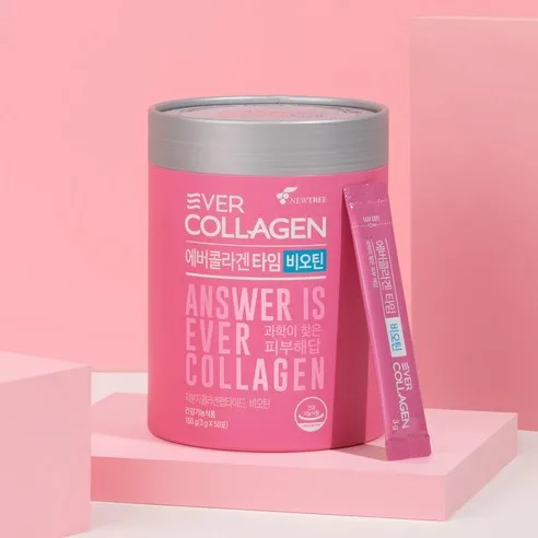 Evercollagen Time Biotin 150g (50 Sachets) - Dual Functional Collagen with Biotin