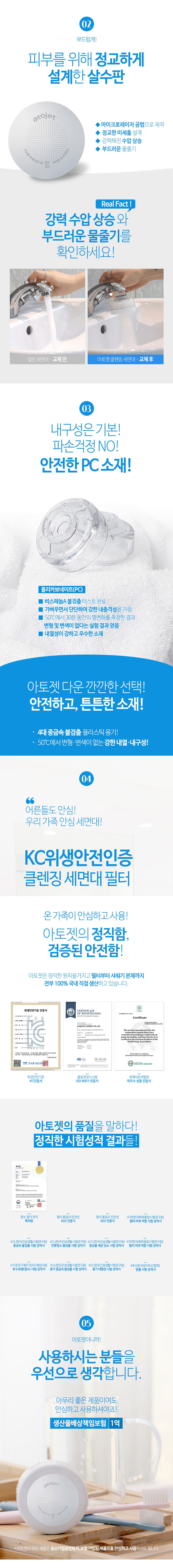 ATOJET Cleansing Sink Filter 2.0