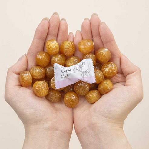 Baragi Bellflower Root (Doraji) Propolis Candy 50p 225g - Soothing Throat Care Traditional Korean Herbal Candy - Image 4