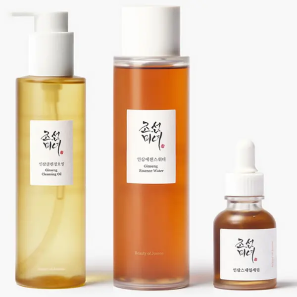 Beauty of Joseon Ginseng 3-Piece Set (Cleansing Oil + Essence Water + Snail Serum)