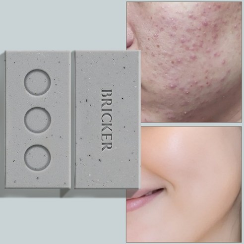 BRICKER Muddy Heartleaf CP Natural Soap (Mud Pack Solid Pack) 140g 2packets