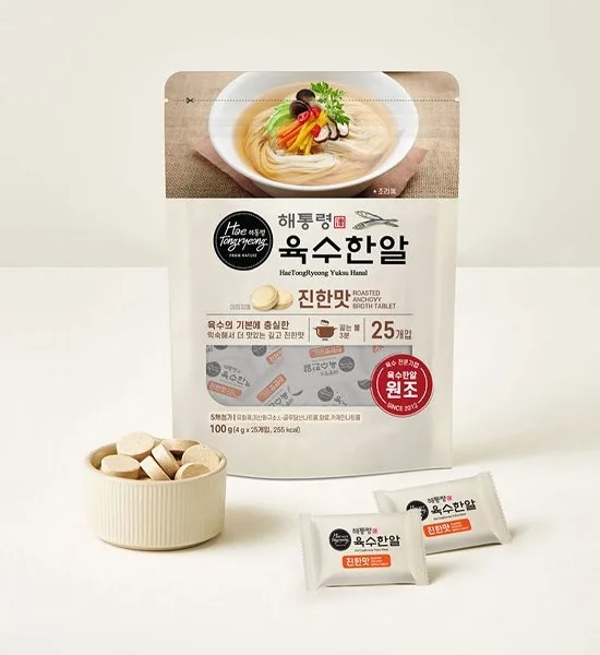 Haetongreyong Yuksu Hanal Rich Flavor Broth Tablet 100g