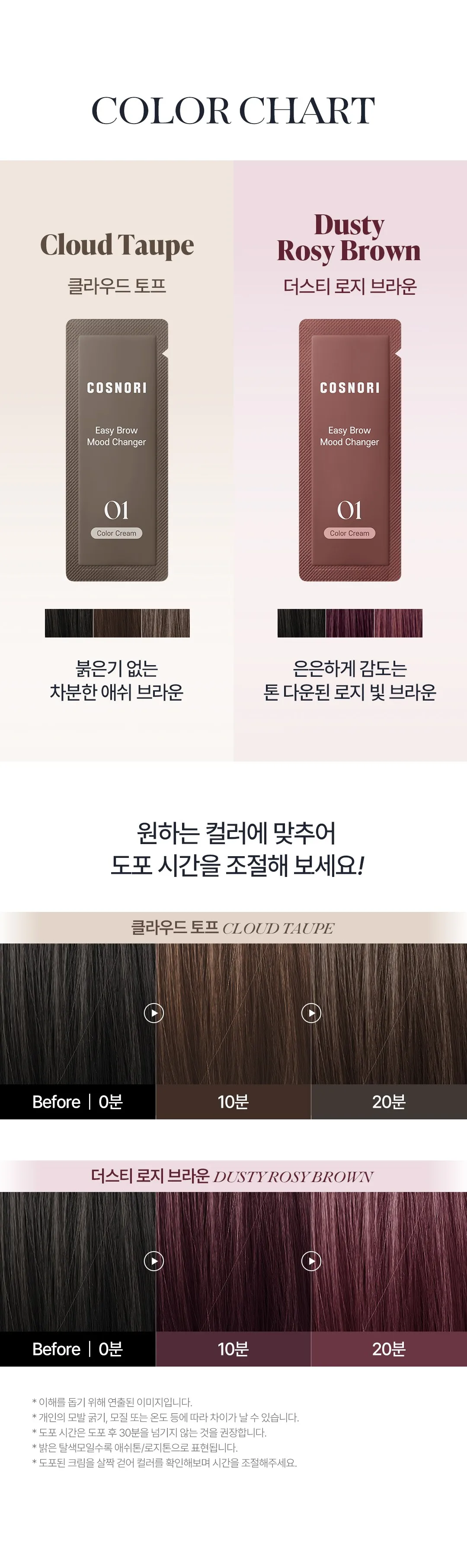 COSNORI Easy Brow Mood Changer