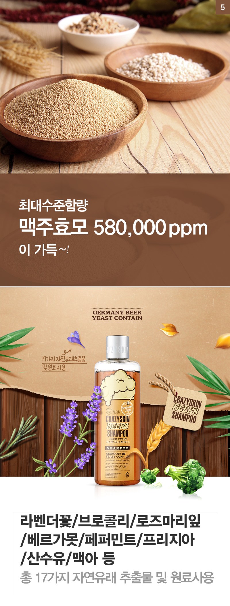 German Beer Yeast 580000ppm