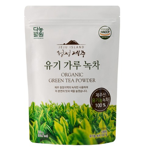 DANONGWON Pure Jeju Organic Green Tea Powder 200g