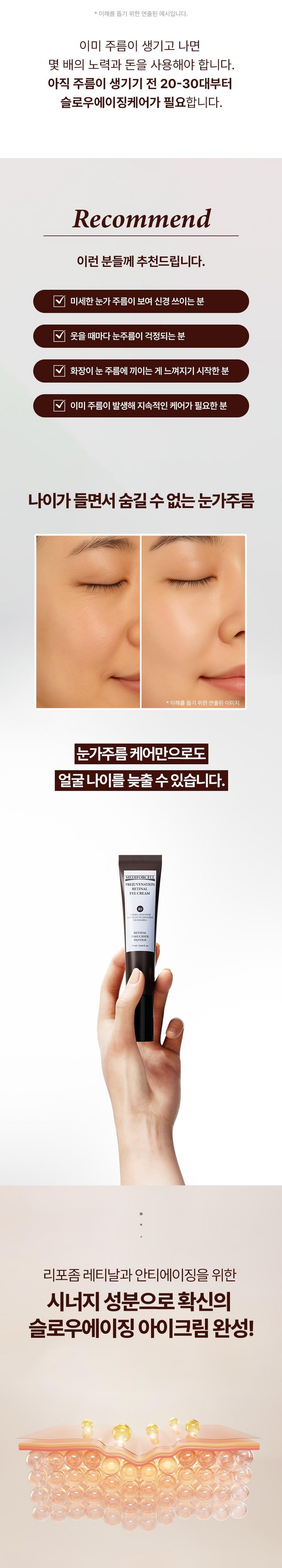 Mediforecell Retinal Eye Cream Detail