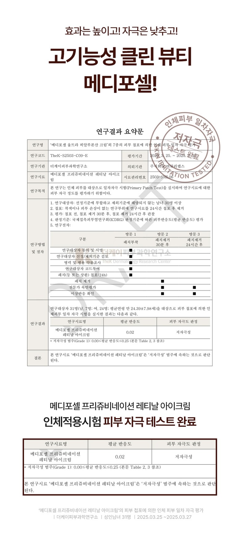 Mediforecell Retinal Eye Cream Detail