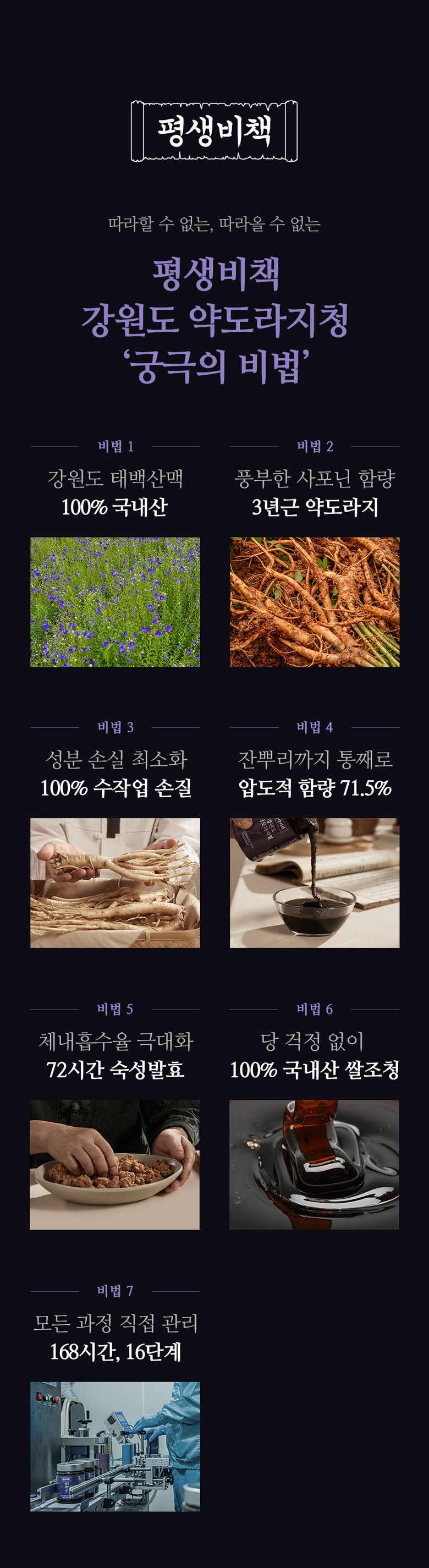 Pyeongsaengbichaek Balloon Flower Extract Detail 3