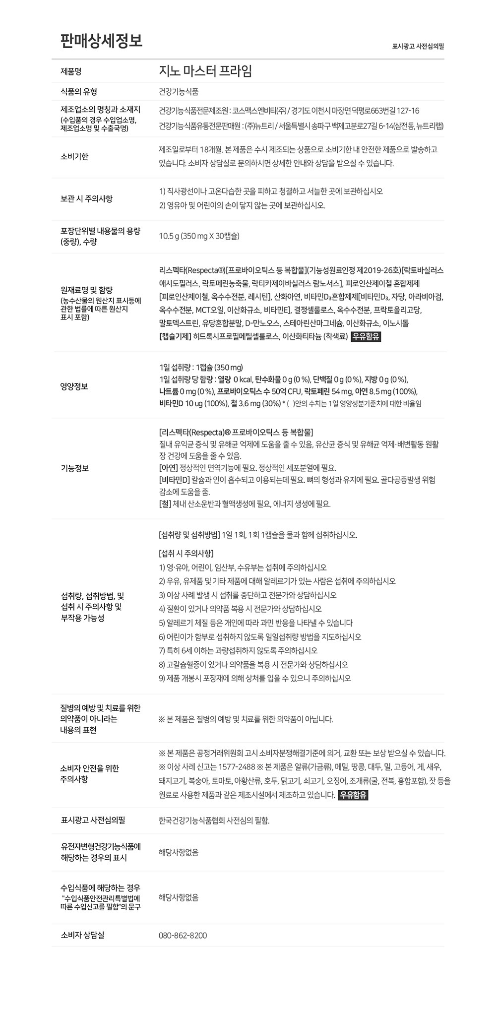 Masterbiome Prime Usage