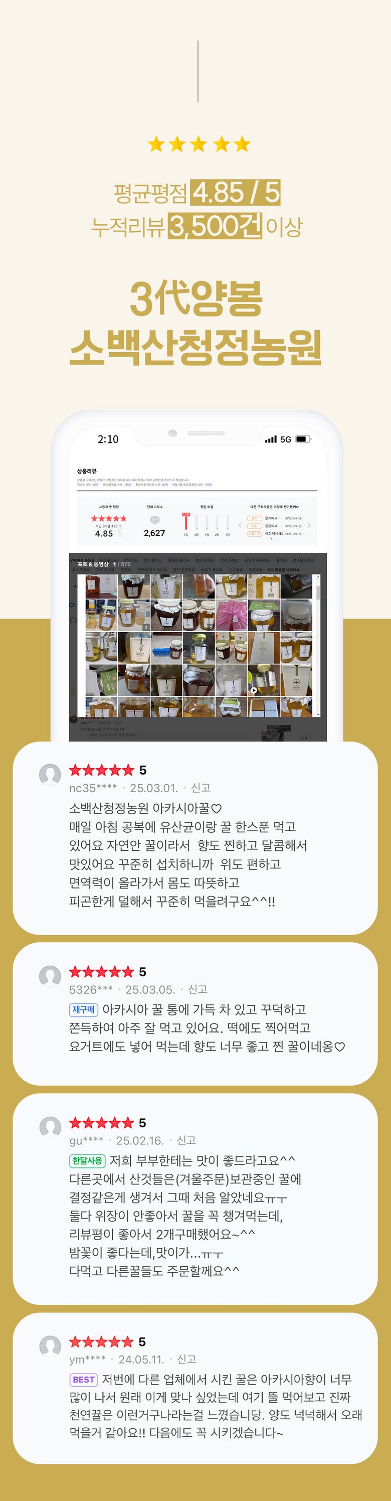 Sobaeksan Acacia Honey