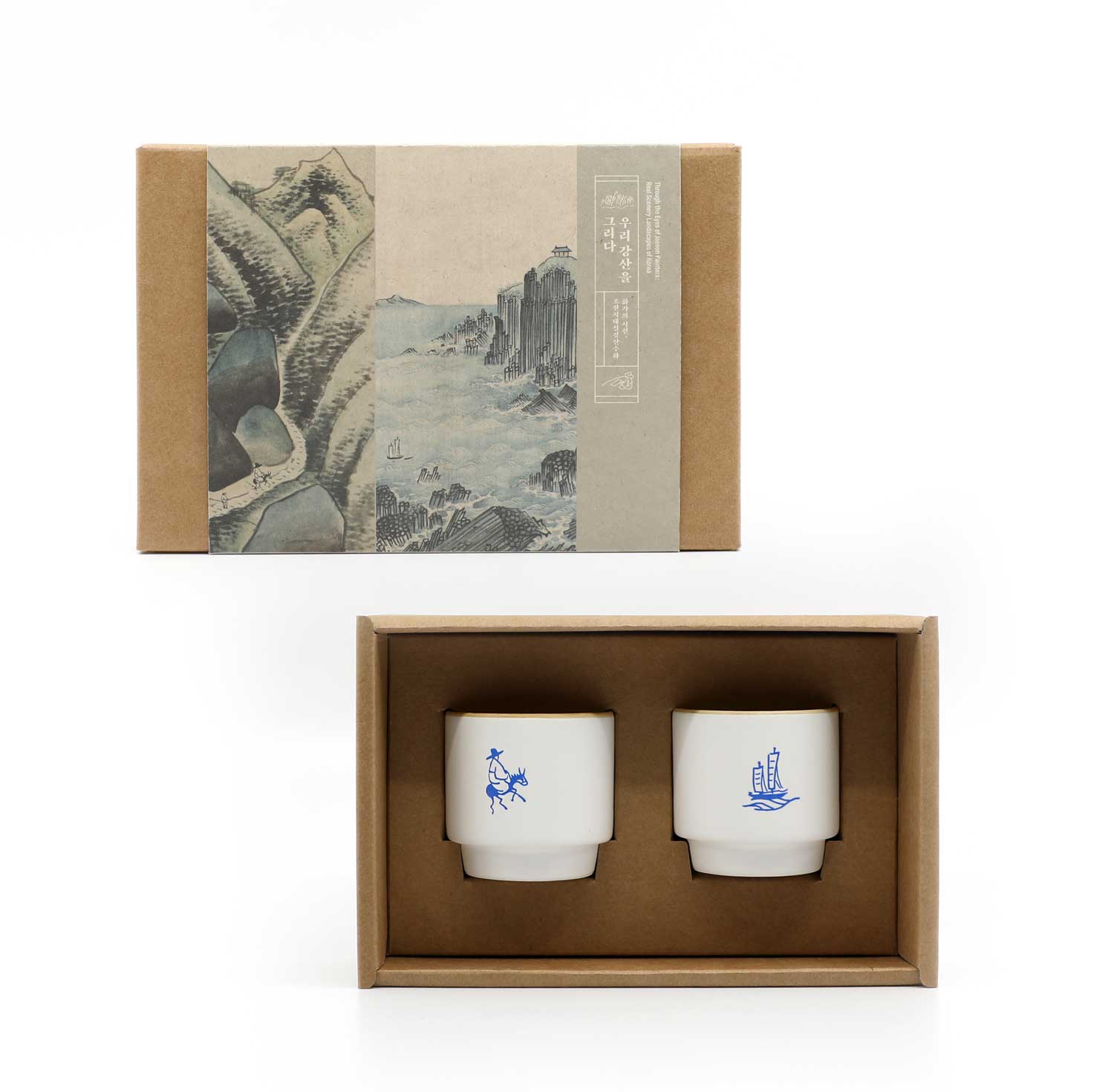 Joseon Cup Set Detail 6