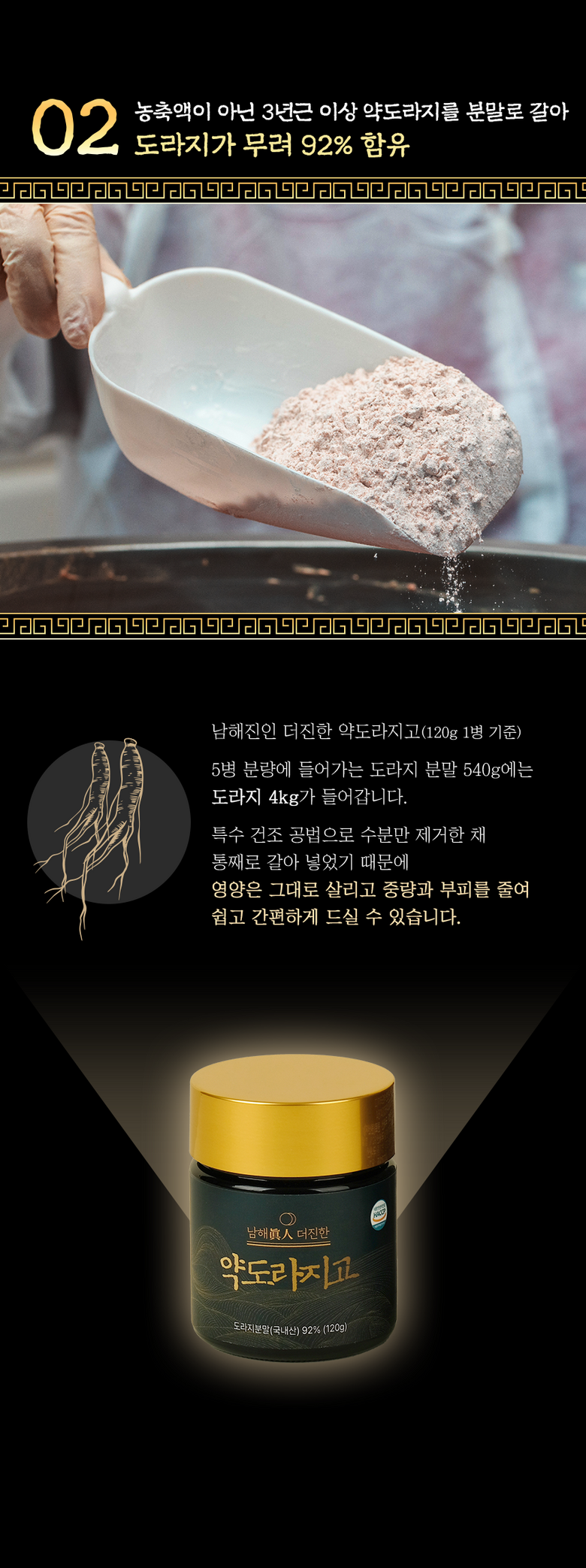 Namhaejinin Yakdoraji Production