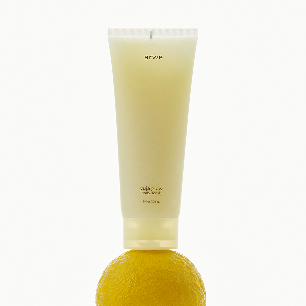 ARWE Yuza Glow Body Scrub 200g - Image 2
