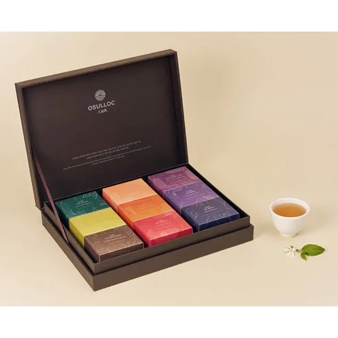 OSULLOC Premium Tea Collection 9 Types x 10p Gift Set - Image 3