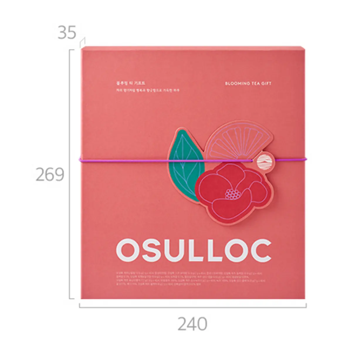 OSULLOC Blooming Tea Gift Set 36 Tea Bags (9 Types x 4p)