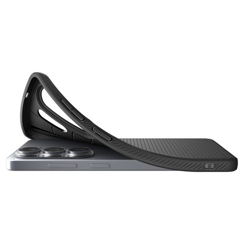Spigen Liquid Air Phone Case ACS11023 for Galaxy S26 Ultra - Matte Black - Image 2
