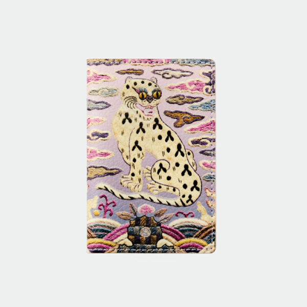 National Museum of Korea Tiger Hyungbae Card Wallet - Traditional Korean Art