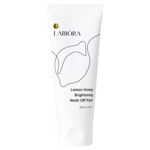 LAVIORA Bae Jong-ok Lemon Honey Brightening Wash-Off Pack 100g - Exfoliating Mask for Radiant Skin - Image 2