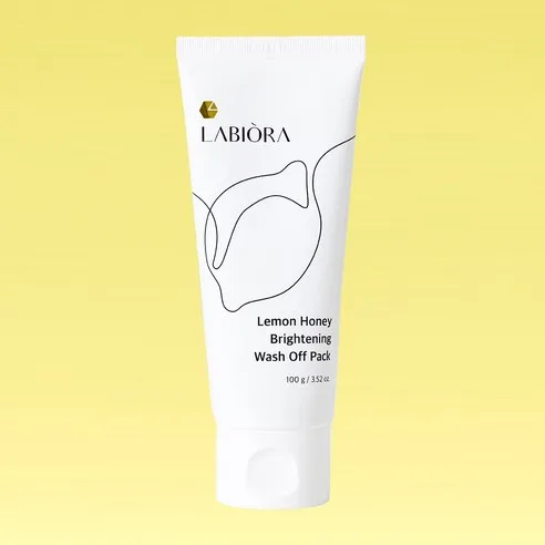 LAVIORA Bae Jong-ok Lemon Honey Brightening Wash-Off Pack 100g - Exfoliating Mask for Radiant Skin - Image 4