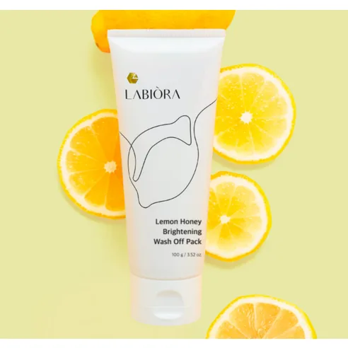 LAVIORA Bae Jong-ok Lemon Honey Brightening Wash-Off Pack 100g - Exfoliating Mask for Radiant Skin - Image 5