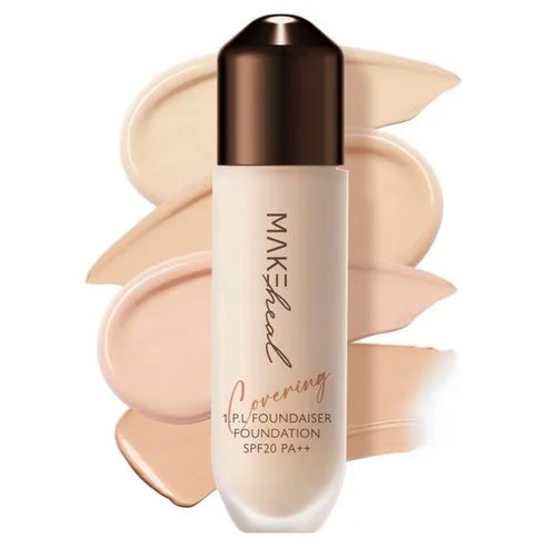 Makeheels One Feel Foundager Foundation 28g - Spatula Applicator, Semi-Matte Finish, Long-Lasting Coverage - Image 2