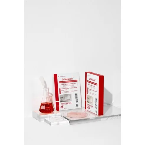 Dr. Melaxin Astaxanthin Whitening Ampoule Mask Pack 25g x 10 Sheets - Image 3