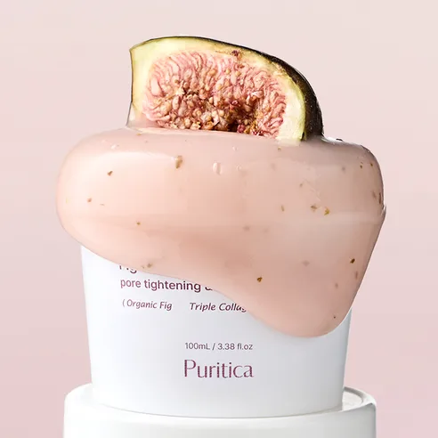 Purityca Fig Collagen Pore Smoothie Wash-Off Pack - Pore Care & Exfoliation - Image 2
