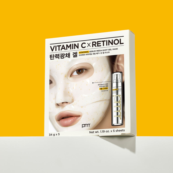 Primera Vitatinol Serum Megashot Gel Mask 34g*5sheets