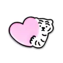 MUZIK TIGER White Tiger (Baekho) Love Shape Smart Grip