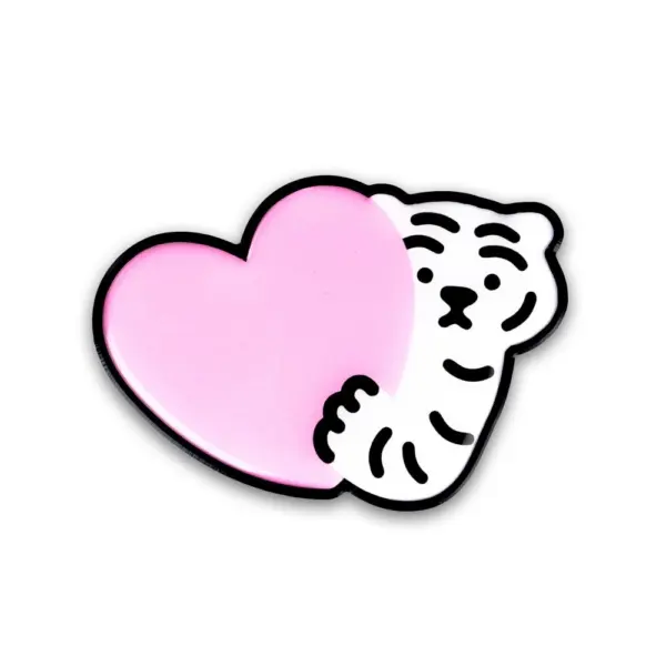 MUZIK TIGER White Tiger (Baekho) Love Shape Smart Grip