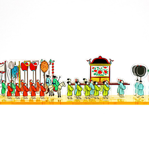 Korean Folk Village Acrylic DIY Stand - Gyeongjongwang Sejachekrye Dogam Uigwe Acrylic DIY Stand