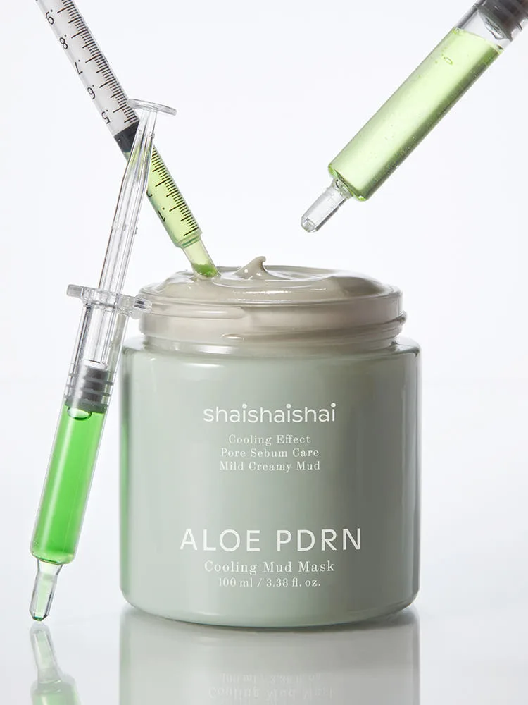 SHAISHAISHAI Aloe PDRN Cooling Mud Mask 100ml - Image 2