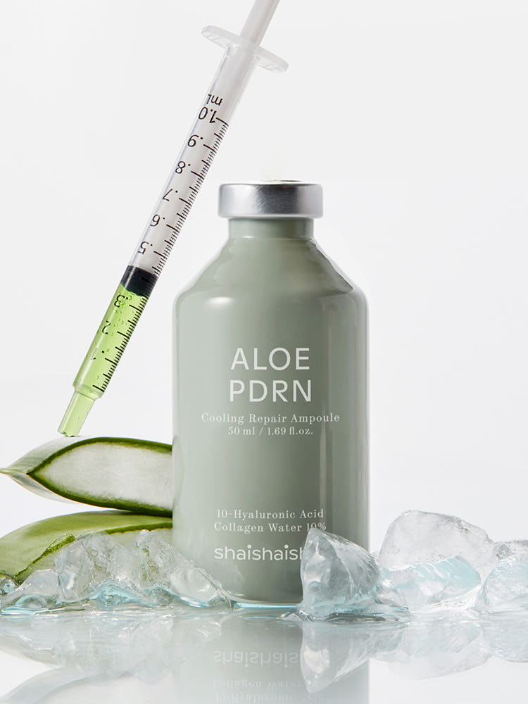 SHAISHAISHAI Aloe PDRN Cooling Repair Ampoule 50ml - Image 2