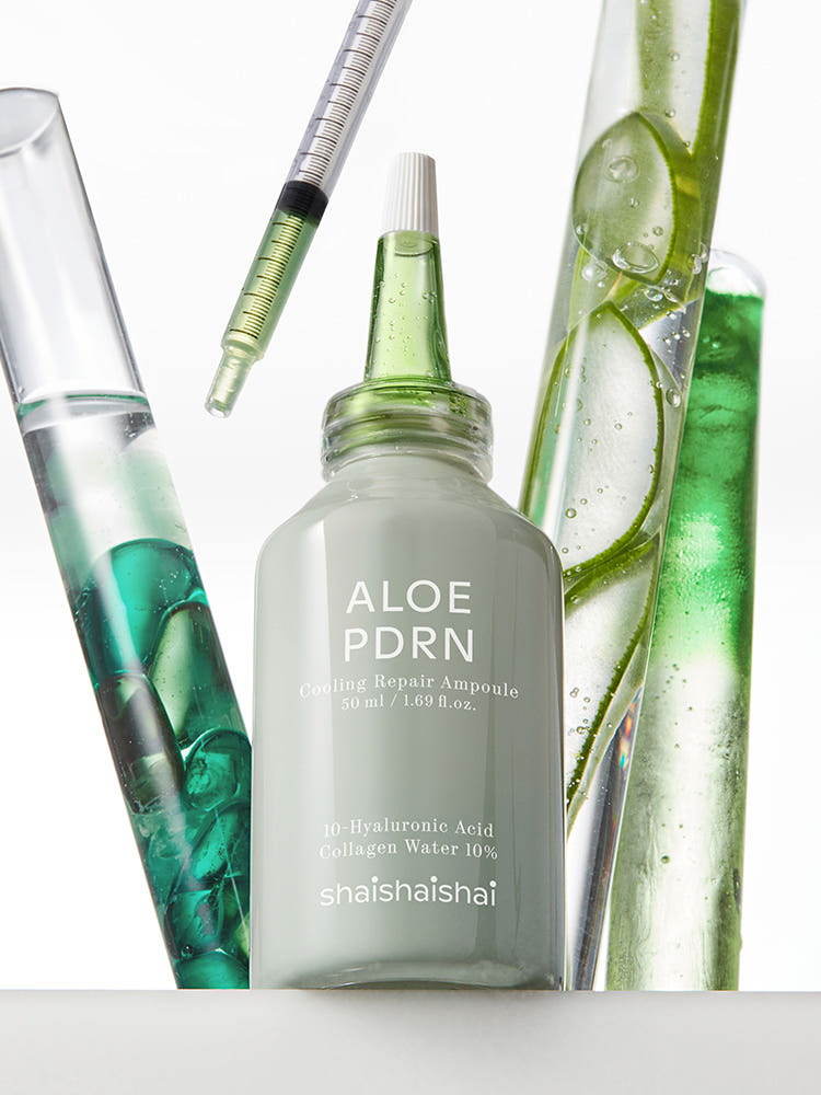 SHAISHAISHAI Aloe PDRN Cooling Repair Ampoule 50ml - Image 3