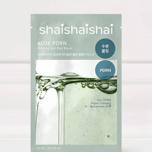 SHAISHAISHAI Aloe PDRN Cooling Gel Pad Mask 10sheets*21ml
