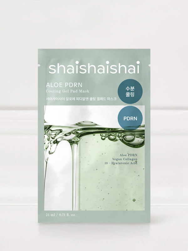 SHAISHAISHAI Aloe PDRN Cooling Gel Pad Mask 10sheets*21ml