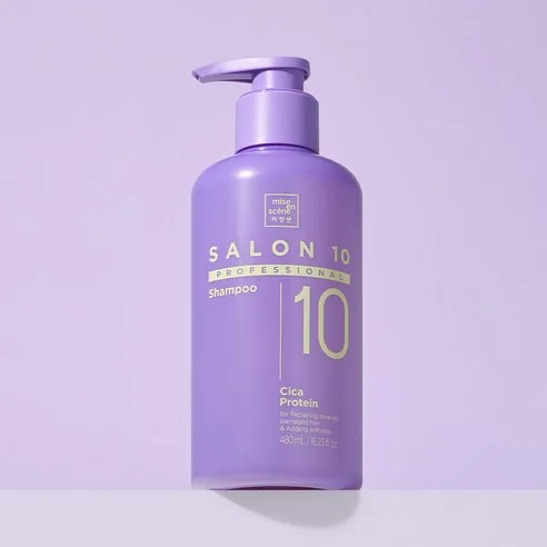Mise En Scene Salon10 Professional Cica Protein Shampoo 480ml