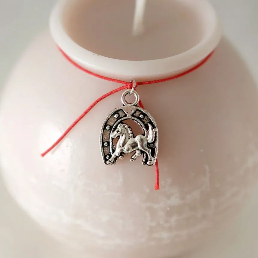 Eunjo Mansion 'Red Horse' Dalhangari Object Candle - 2026 Special Edition Korean Souvenir Detail