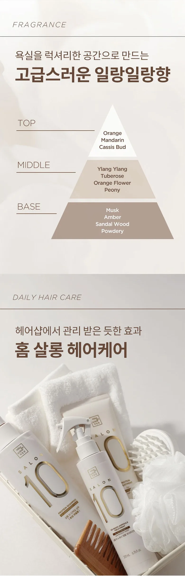 Mise en Scene Salon10 Protein Treatment for Damaged Hair 280ml - 1pc Detail