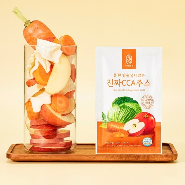 JAYEONBICHAEK CCA Juice (Carrot, Cabbage, Apple) 100ml x 30 Pack