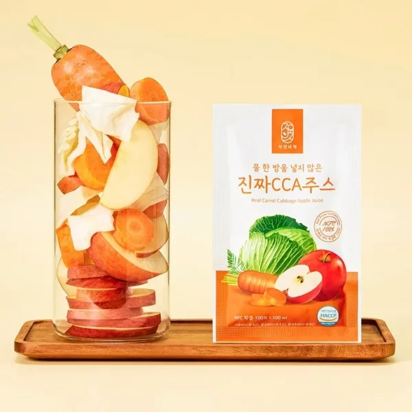 JAYEONBICHAEK CCA Juice (Carrot, Cabbage, Apple) 100ml x 30 Pack