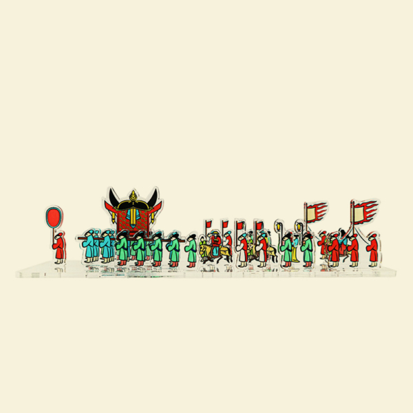 Korean Folk Village Sukjong In-Gyeong Queen's Wedding Acrylic DIY Stand - Acrylic DIY Display Stand