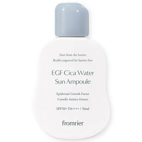 FROMRIER Vegan EGF Cica Water Sun Ampoule SPF50+ PA++++ 56ml