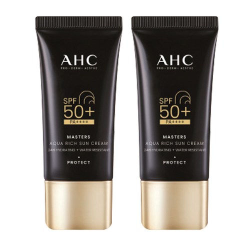 AHC Masters Aqua Rich Suncream SPF50+ PA++++ 30ml+30ml