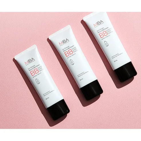 MIBA Ion Calcium Mineral BB Cream SPF50+ PA+++ 50ml x 2pcs - Image 6