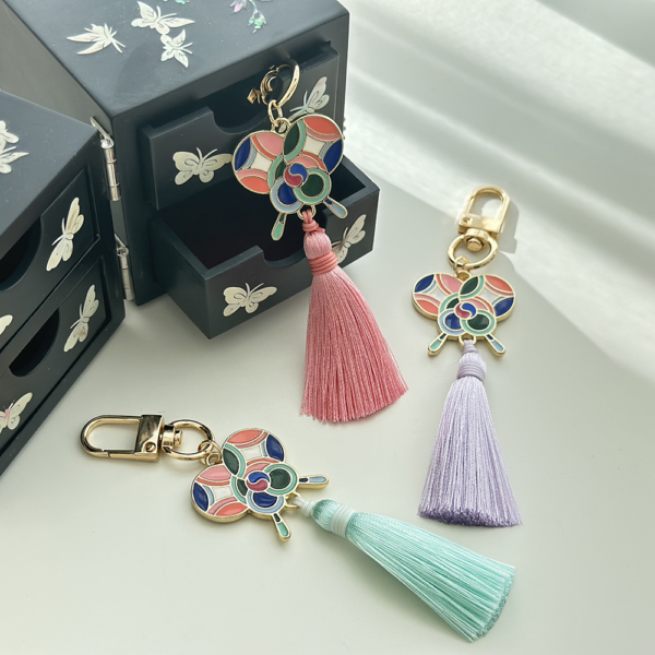 Korean Folk Village Inmunbonabi Keyring