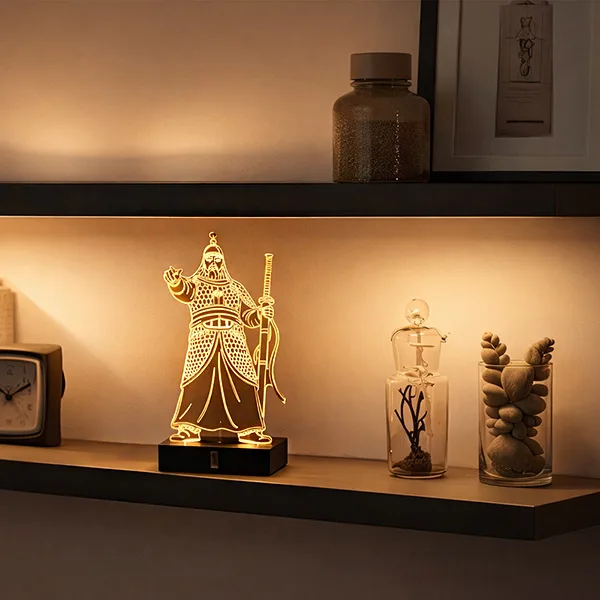 Korean Folk Village Lantern Yi Sun-sin Lamp - Traditional Lantern Replica (Estimated) - Image 3