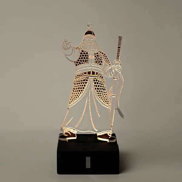 Korean Folk Village Lantern Yi Sun-sin Lamp - Traditional Lantern Replica (Estimated) - Image 5